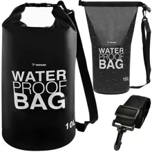 Waterproof bag 10L black 23565